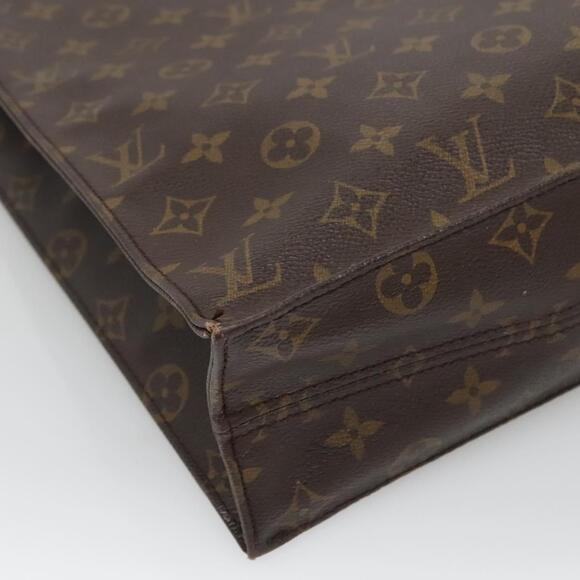 LOUIS VUITTON Monogram Sac Plat Hand Bag M51140 - Picture 14 of 16